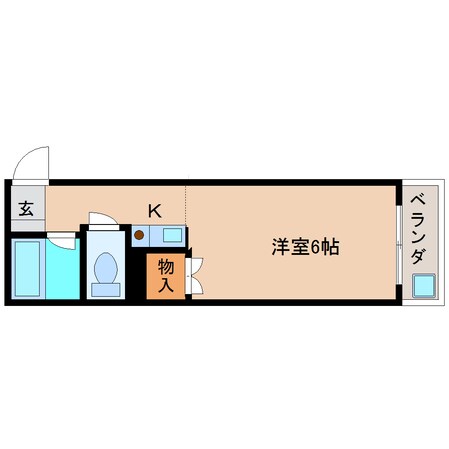 菖蒲池駅 徒歩1分 4階の物件間取画像